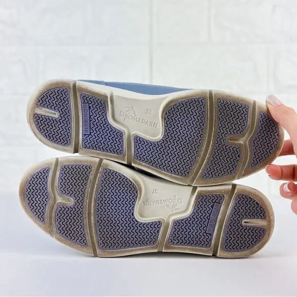 Blue Platform Ballet Flats - Picture 14 of 15